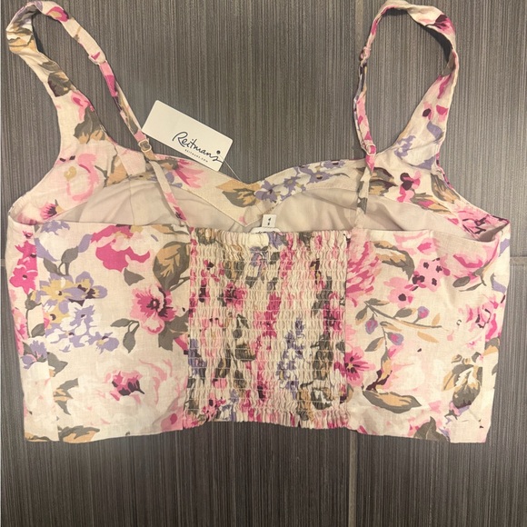 Reitmans x The Birds Papaya Floral Top - Picture 3 of 4